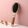 Peine de Cojín Peine con Airbag Peine Masajeador de Cabeza para Mujeres Cabello Largo Cabello Rizado Peine Doméstico Peine de Paleta Grande Artefacto para Peinar el Cabello
