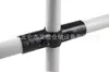 HJ-10 y J140 se emparejan y vinculan para formar una estructura de bisagra en forma de T. Conector combinado de tubo lean de varilla de alambre