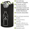 Mango de Aluminio Patentado Almacenamiento de Botellas de Reciclaje Cesta para Ropa Sucia Cesta de Almacenamiento Extraíble Hogar Plegable Caja de Reciclaje