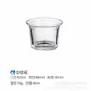 Taza de Vela Transparente Engrosada Portavelas DIY de Fondo Curvo Botella de Vidrio Tarro para Velas Taza de Vidrio para Aromaterapia Decoración Tapa de Bambú