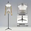 Maniquí de Exhibición de Ropa para Mujer de Medio Cuerpo Maniquí para Vestido de Novia Soporte de Exhibición Estante para Ropa Accesorios para Maniquíes de Tienda de Ropa