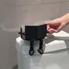Lindo Portarrollos de Papel Higiénico de Lectura Impreso en 3D Almacenamiento de Papel Higiénico Baño Creativo Escritorio Moderno Adorno Decorativo Exquisito