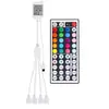 Controlador IR Infrarrojo de 44 Teclas Uno a Dos Tira de LED RGB Colorida 5050 2835 Controlador de Atenuación y Ajuste de Color