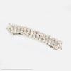 Presilha de Mola com Strass Estilo Coreano Elegante Celebridade da Internet Diamante Brilhante Presilha Superior Elástica Simples Grampo de Cabelo Adulto Versátil Acessório de Cabelo para Mulheres