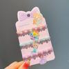 Pulsera para Niños Pequeña Fresca Linda Conejo Dibujo Animado Pulsera para Niña Celebridad de Internet Niñita Explosión Pulsera de Cuentas de Cristal