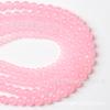 Cuentas sueltas de calcedonia rosa claro al por mayor, cuentas sueltas de calcedonia para hacer tú mismo, pulseras, accesorios de joyería al por mayor