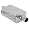 Fabricante Original Silenciador de Acero Inoxidable para Coche Modificado Tambor 63mm Tubo de Escape de Coche Silenciador Tambor de Cola Tambor de Cola Medio