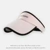 Sombrero de Sol de Seda de Hielo de Verano con Parte Superior Abierta Sombrero de Sol Japonés para Correr Protección Solar Deportiva Viajes Sombrero de Sol sin Techo Gorra para Mujer Hombre