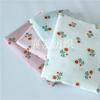 Crepé de algodón y lino gasa de doble capa estampada tela para ropa infantil seersucker pantalones antimosquitos tela para pijamas