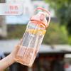 Copo de Água de Grande Capacidade, Garrafa de Água de Verão para Fitness para Meninos, Copo de Água Popular Resistente a Altas Temperaturas de 1000ml, Capacidade Extra Grande
