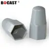 Tornillos y Tuercas Hexagonales Externos M8-M30 para Uso en Ingeniería, Cubiertas Decorativas Resistentes al Óxido, Pie Extendido, Duradero para Aplicaciones de Ingeniería
