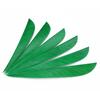 Arco y flecha de plumas reales con forma de gota de agua de 5 pulgadas, hermoso compuesto de caza, pluma de flecha tradicional, pluma de pavo