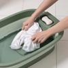 Lavatório dobrável grande com tábua de lavar Lavatório doméstico multifuncional para bebês Lavatório grande para banho