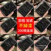 Grampo de cabelo preto reto, grampo de cabelo coreano adulto ondulado, pequeno, preto, grampo de cabeça, grampo de aço, grampo lateral para meninas, acessórios para cabelo
