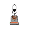 Llavero de Goma Suave de Fantasma de Halloween Dibujado Hebilla de Puerta en Forma de 8 en Forma de U Llavero Pinza de Langosta Figura de Muñeco Hebilla Colgante Adorno