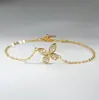 Pulseira Borboleta Mosan Feminina Moissanita Cor D Prata Esterlina S925 Estilo Ins Design de Nicho Joias Atacado Transfronteiriço Cabelo