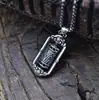 Colgante de Plata de Ley S925 al por mayor, Rueda de Oración con Mantra de Seis Palabras de Moda Estilo Chino, Joyería Vintage Personalizada con Aspecto Envejecido