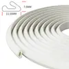 Tira de sellado para puertas y ventanas con recubrimiento de PU, tira de sellado acústico para huecos de puertas y ventanas de aluminio con rotura de puente térmico, tira autoadhesiva en forma de V a prueba de viento, aislante térmico y resistente a impactos