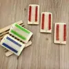 Oferta Especial Tienda de 2 Yuanes: Cepillo de Limpieza para el Hogar de Alta Calidad, Cepillo de Bambú Colorido Multifuncional Cuadrado para Lavandería