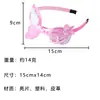 Diadema de Sirena con Lentejuelas para Niños Dibujos Animados Dulce Linda Pinza para el Cabello del Océano Joyería Accesorio para el Cabello de Cola de Pez Versátil Diadema