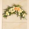 Perfume Hongyu Spring Rosa Por Todo o Céu Estrela Viga da Porta Decoração da Porta da Frente da Casa Pendurado na Parede Pendurado na Porta Pingente de Flor de Simulação Transfronteiriço
