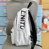 Mochila Estampada Estilo Universitario Coreano 2026, Mochila Dulce de Doble Hombro, Gran Capacidad, Bolso Escolar Ligero para Estudiantes