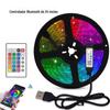Luzes LED 5V com chave USB 24 infravermelho Bluetooth 5050RGB luzes coloridas com barra de luz de fundo de TV