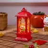 Decoração de Ano Novo Luz Noturna de Riqueza Cheia de Água Decoração de Festival da Primavera Atrai-Riqueza Ornamento de Mesa de Alto Padrão Deus da Riqueza
