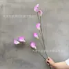 Lírio-de-calla Pendurado Flor Artificial de Simulação Material com Toque de Mão Flores de Casamento Produto Acabado de Alto Padrão Ornamento Decoração de Sala de Estar
