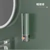 Dispensador de jabón manual de pared para uso doméstico, dispensador de jabón espumoso de apretar para baño, dispensador de jabón tipo prensa para hotel