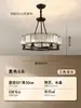 Lustre para Sala de Estar Estilo Americano 2023 Novo Vintage Atmosférico Luz de Luxo Villa Casa Alto Senso Arte Lâmpadas de Cristal
