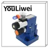 Válvula de alivio electromagnética YOULIWEI, válvula reguladora de presión, válvula de descarga de presión DBW10 DBW20 DBW30 24V
