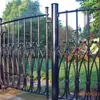 Puerta de Patio de Hierro Forjado Británico, Puerta de Jardín para Casa de Metal, Puerta de Hierro de Una Pieza, Puerta de Hierro, Puerta de Metal