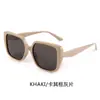 Gafas de Sol de Montura Cuadrada para Mujer Gafas Polarizadas Anti-UV para Hombre Gafas de Sol Versátiles de Moda Fabricante de Gama Alta Venta al por Mayor