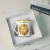 Taza de Hueso de Porcelana Retro para Café/Té/Desayuno Serie Sol Creativa para el Hogar, Tarjeta de Tarot Dijia Transfronteriza