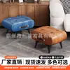 Banquillo para cambiar zapatos en la entrada del hogar con cojín suave, Reposapiés moderno, Mesa de centro de lujo ligero, Taburete bajo, Sofá, Entrada de la sala de estar, Asiento suave simple
