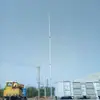 Tubo de Acero Galvanizado Pararrayos Independiente Serie Gh Poste de Protección contra Rayos para Depósitos de Petróleo, Plantas Químicas y Subestaciones, Precio de Mayoreo Excelente