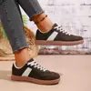 Zapatillas de Entrenamiento Cómodas Alemanas de Suela Gruesa para Mujer 2026, Nuevas Zapatillas Versátiles de Moda Primavera y Otoño, Zapatos Casuales Retro Estilo Hong Kong para Mujer