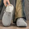 Sandalias Birkenstock estilo retro con forro de felpa para hombre, nueva colección de verano 2026, zapatos casuales versátiles para usar tanto en interiores como en exteriores, pantuflas de algodón tipo media zapatilla