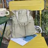 Mochila Leve da Moda Esportes ao Ar Livre Cordão Bolsa de Mão Casual Pequena Fresca Doce para o Dia a Dia Bolsa Saco
