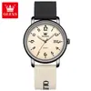 Reloj Olevs para Estudiantes, Reloj de Cuarzo Silencioso, Moderno y Versátil, Reloj Casual para Exámenes de Secundaria, Relojes para Hombres y Mujeres