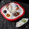 Nuevo Plato Especial de Pato Asado del Hotel Pato Asado de Pekín Plato Aislante Calefacción Estufa Abierta Vajilla Creativa para Pato Asado