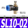 Conector Neumático SL8-02 Válvula de Aceleración SL6-01 Válvula de Control de Velocidad SL4-M5 Control de Velocidad Manguera de Aire SL10-03 SL12-04