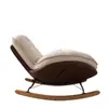 Sillón Mecedor Pingüino Sofá Perezoso Individual Silla para Balcón Sala de Estar Dormitorio de Lujo Ligero Silla para Siesta de Ocio en Casa