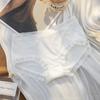 Ropa interior de seda helada con borde de encaje sin costuras para primavera y verano, transpirable, sin costuras, de cintura baja, para mujer, bragas japonesas para mujer