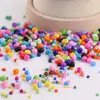 2-5mm Coloridas Mistas Assimétricas Contas de Arroz de Vidro Contas Soltas DIY Pulseira de Contas Feita à Mão Acessórios de Joias