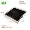Caixa de Sushi Salmão de Madeira Descartável Caixa para Almoço Leve 9 Lua de Miyagi Caixa Quadrada para Salada de Frutas