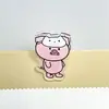 Clips de PP de animales de dibujos animados para decoración, clips para sellar regalos, clips para notas para estudiantes, lindos artículos pequeños de 2 yuanes al por mayor