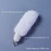 Recambios de Juguetes para Gatos de Pelo de Conejo Natural - Cabezas y Colas de Repuesto de Pelo de Conejo para Juguetes de Gatos