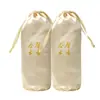Bolsa de Satín con Cordón para Ropa Interior y Cosméticos, Bolsa de Almacenamiento de Seda, Bolsa con Cordón de Satín de Alta Gama para Pelucas, Bolsa de Satín de Imitación para Joyas y Coleccionables